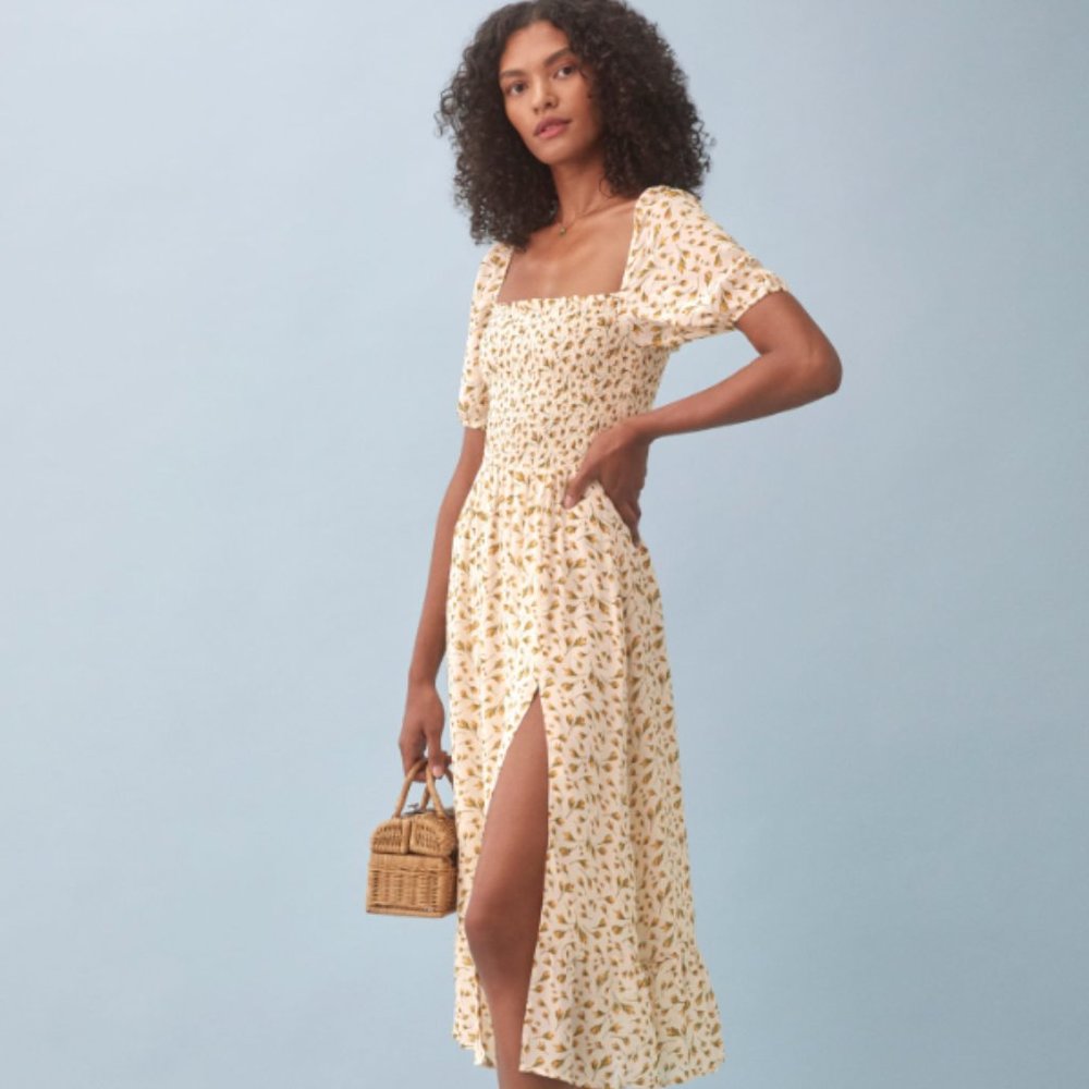 Reformation MEADOW dress BLANCHE - size medium